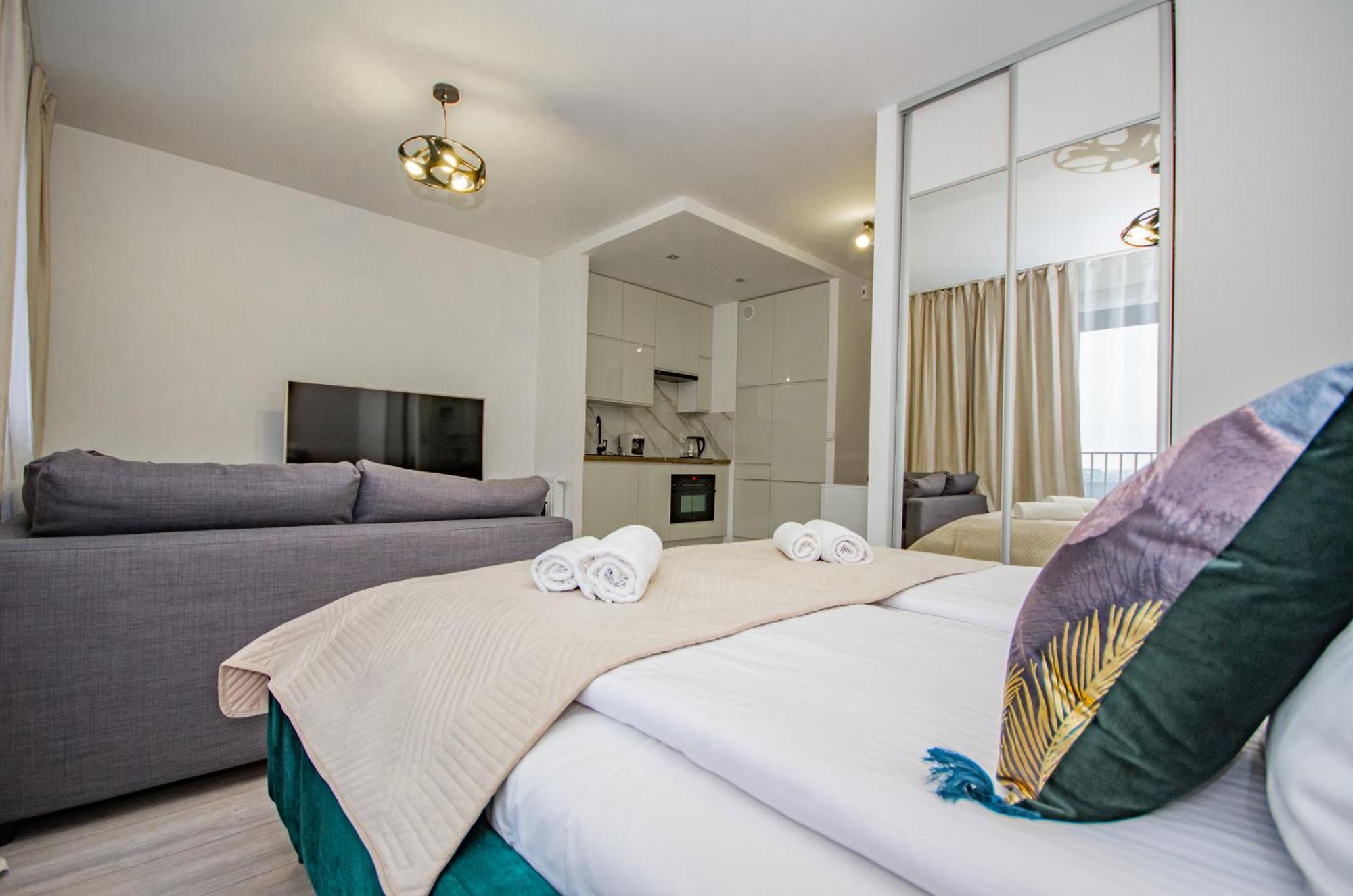 Inpoint Zablocie Modern Apartments For Work&Travel 克拉科夫 外观 照片